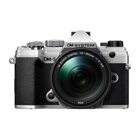【中古】【1年保証】【美品】OLYMPUS OM SYSTEM OM-5 14-150mm II レンズキット シルバー