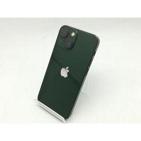 【中古】Apple au 【SIMフリー】 iPhone 13 mini 128GB グリーン MNFC3J/A【広島】保証期間１ヶ月【ランクC】