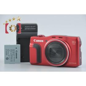 【中古】Canon キヤノン PowerShot SX710 HS レッド コンパクトデジタルカメラ