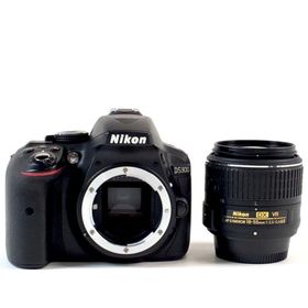 ニコン Nikon D5300 18-55 VR II レンズキット ブラック デジタル 一眼レフカメラ 中古