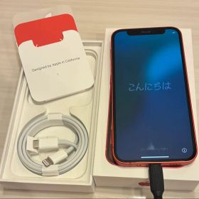 iPhone 12 mini 64GB RED SIMフリー 極美品