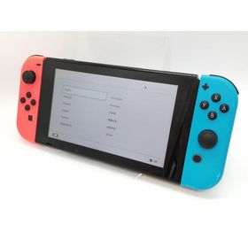 【中古】Nintendo Switch 本体 Joy-Con(L) ネオンブルー/(R) ネオンレッド HAC-S-KABAA 【2017年3月】【高崎モントレー】保証期間１ヶ月【ランクC】