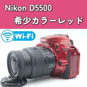 人気機種】Nikon D5500 希少カラー レンズキットデジタル一眼レフ 美品