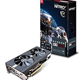 【中古】「非常に良い」Sapphire 11266-14-20G Radeon NITRO+ RX 570 4GB GDDR5 DUAL HDMI DVI-D DUAL DP バックプレート付き UEFI PCI-E グラフィックカード