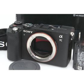 【全額返金保証】美品｜ソニー α7C ILCE-7C ボディ[ブラック]（センサー清掃済み） CA01-R4192-2Q4