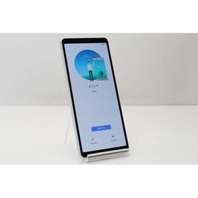 スマートフォン 本体 Xperia 10 II SOV43 SONY au SIMロック解除済み SIMフリー 残債なし 64GB ホワイト