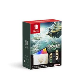 【中古】「非常に良い」Nintendo Switch(有機ELモデル) ゼルダの伝説 ティアーズ オブ ザ キングダムエディション(家庭用ゲーム機本体)