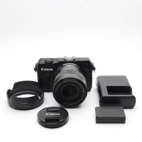 Canon ミラーレス一眼カメラ EOS M レンズキット EF-M18-55mm F3.5-5.6 IS STM付属 ブラック EOSMBK-18-55ISSTMLK