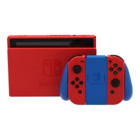 中古 Nintendo Switch 本体 マリオレッド×ブルーNINTENDO 任天堂 ニンテンドーHAD-S-RAAAF XKJ10062624366コンディションランク【B】（商品 No.05-0）