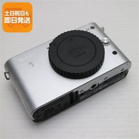 美品 Nikon 1 J1 ボディ シルバー 即日発送 ミラーレス一眼 ニコン 本体 あすつく 土日祝発送OK