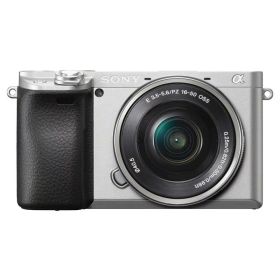 【中古】SONY(ソニー) APS-C ミラーレス一眼カメラ α6400 パワーズームレンズキット(同梱レンズ:SELP1650) シルバー ILCE-6400L S当店保証30日間 人気モデル 高画質 売れ筋