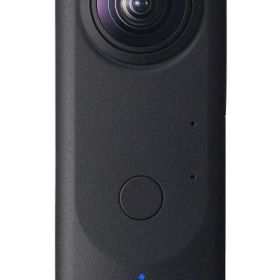 【中古】 RICOH THETA Z1 ブラック 360度カメラ 1.0型裏面照射型CMOSセンサー搭載 23MP高解像静止画 手ブレ補正機能搭載 4K動画 360度空間音声 RAW現像対応 高速無線転送 リコーシータ独自の高精度なスティッ 当店保証3