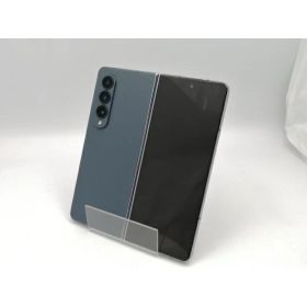【中古】SAMSUNG au 【SIMフリー】 Galaxy Z Fold4 12GB 256GB SCG16 グレイグリーン【ECセンター】保証期間1ヶ月【ランクC】