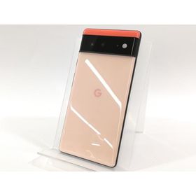 【中古】Google au 【SIMフリー】 Pixel 6 カインダコーラル 8GB 128GB GR1YH【大阪堂島】保証期間１ヶ月【ランクA】