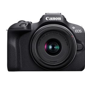 【中古】 Canon EOS R100 ミラーレスカメラ RF-S18-45mm F4.5-6.3はSTMレンズキット 24.100万画素CMOS(APS-C)センサー 4Kビデオ RFマウント ブラック 当店保証30日間 人気 ミラーレス 一眼レフ