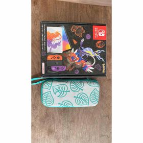 ニンテンドースイッチ(Nintendo Switch)のNintendo Switch 有機ELモデル スカーレット・バイオレットエディ(家庭用ゲーム機本体)