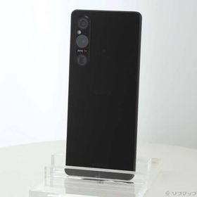 〔中古〕SONY(ソニー) Xperia 1 V 512GB ブラック XQ-DQ44-B3JPCX0 SIMフリー〔352-ud〕