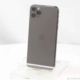ソフマップ 〔中古品〕 iPhone11 Pro Max 256GB スペースグレイ MWHJ2J／A SoftBank【262】