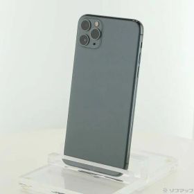 ソフマップ 〔中古品〕 iPhone11 Pro Max 256GB ミッドナイトグリーン MWHM2J／A SIMフリー【344】