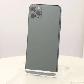 ソフマップ 〔中古品〕 iPhone11 Pro Max 256GB ミッドナイトグリーン MWHM2J／A SIMフリー【258】