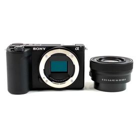 ソニー SONY VLOGCAM ZV-E10 II パワーズームレンズキット ZV-E10M2K B ブラック デジタル ミラーレス 一眼カメラ 中古 在庫一掃