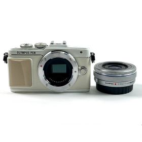 オリンパス OLYMPUS PEN Lite E-PL7 14-42mm EZレンズキット ホワイト デジタル ミラーレス 一眼カメラ 【中古】