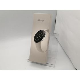 【未使用】Google Pixel Watch4 LTEモデル 41mm Polished Silver アルミケース/Porcelain アクティブ バンド【広島本通】保証期間３ヶ月