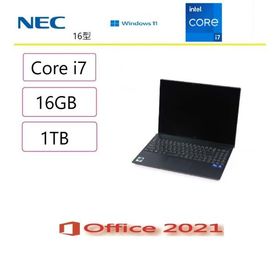 NEC(日本電気) ノートパソコン LAVIE NEXTREME Infinity Core-i7／16GB／SSD1TB／16インチワイド／Windows11 Home/MS Office 2021/アウトレット品/展示