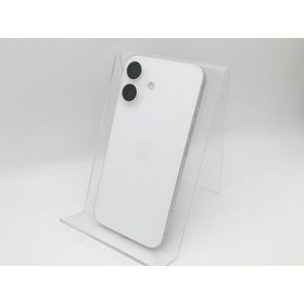 【中古】Apple 国内版 【SIMフリー】 iPhone 16 128GB ホワイト MYDR3J/A【中野】保証期間１ヶ月【ランクA】