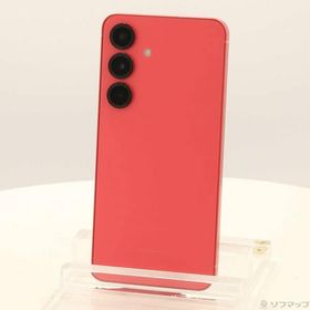 〔中古〕SAMSUNG(サムスン) Galaxy S25 256GB コーラルレッド SM-S931Q SIMフリー〔262-ud〕