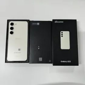 「新品未使用」SIMフリー Galaxy S23 SC-51D クリーム スマホ本体 RAM 8GB ROM256GB・6.1インチdocomo SIMロック解除 SIMフリー