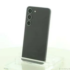 ソフマップ 〔中古品〕 Galaxy S23 256GB ファントムブラック SCG19 au SIMフリー【349】