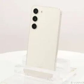 ソフマップ 〔中古品〕 Galaxy S23 256GB クリーム SCG19 au SIMフリー【352】