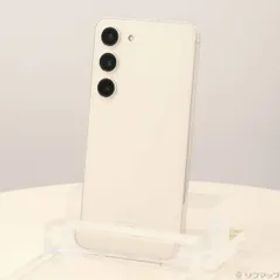 ソフマップ 〔中古品〕 Galaxy S23 256GB クリーム SCG19 au SIMフリー【349】