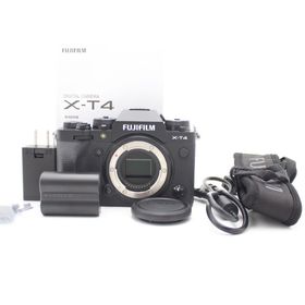 フジフイルム(富士フイルム)のショット数25401！ FUJIFILM X-T4 ボディ ブラック(ミラーレス一眼)