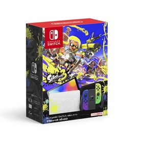 ニンテンドースイッチ(Nintendo Switch)の【美品】 Switch 有機ELモデル スプラトゥーン3エディション(家庭用ゲーム機本体)