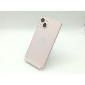 【中古】【赤ロム保証あり】Apple au 【SIMフリー】 iPhone 13 128GB ピンク MLNE3J/A【広島】保証期間１ヶ月【ランクC】