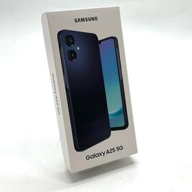 【全額返金保証】【最速発送】 Galaxy A25 5G 64GB ブラック系 docomo SIMフリー SC-53F 白ロム 新品未開封 即納OK