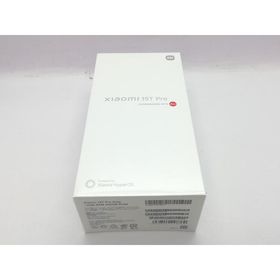 【未使用】Xiaomi 国内版 【SIMフリー】 Xiaomi 15T Pro グレー 12GB 256GB【立川フロム中武】保証期間３ヶ月