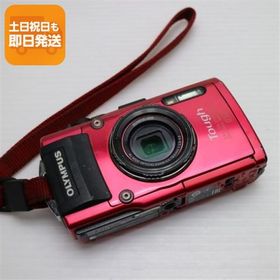 良品中古 TG-4 レッド 即日発送 コンデジ OPLYMPUS 本体 あすつく 土日祝発送OK