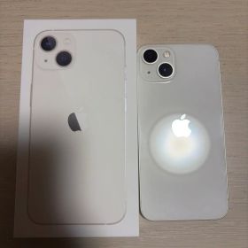 Apple iPhone 13 ホワイト 128GB 箱付 バッテリー容量77%