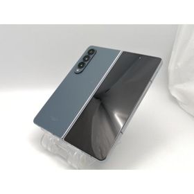 【中古】SAMSUNG au 【SIMフリー】 Galaxy Z Fold4 12GB 256GB SCG16 グレイグリーン【ECセンター】保証期間１ヶ月【ランクB】
