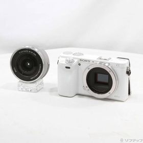 〔中古〕SONY(ソニー) α6000 パワーズームレンズキット W ILCE-6000L〔297-ud〕