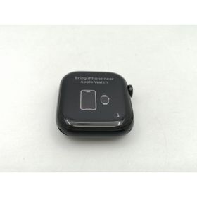 【中古】Apple Watch Series10 42mm GPS ジェットブラックアルミニウムケース/ブラックスポーツバンド (M/L) MWWF3J/A【ECセンター】保証期間１ヶ月【ランクA】