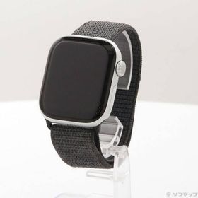 〔中古〕Apple(アップル) Apple Watch Series 10 GPS 42mm シルバーアルミニウムケース インクスポーツループ〔258-ud〕