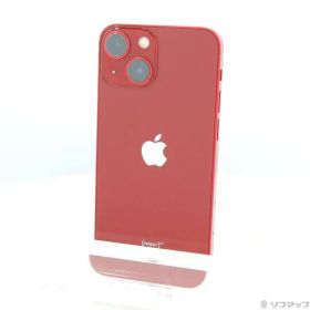 ソフマップ 〔中古品〕 iPhone13 mini 128GB プロダクトレッド MLJG3J／A SIMフリー【349】
