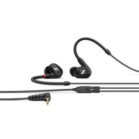 ゼンハイザー ダイナミック密閉型カナルイヤホン(ブラック) Sennheiser IE-100-PRO IE-100-PRO-BLACK 返品種別A