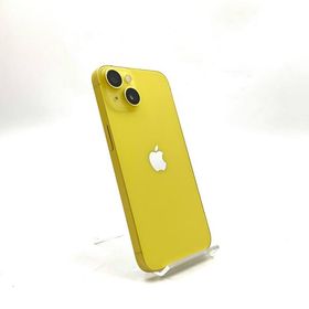 【全額返金保証】【最速発送】 iPhone 14 128GB イエロー 楽天モバイル SIMフリー 美品 動作確認済 83%