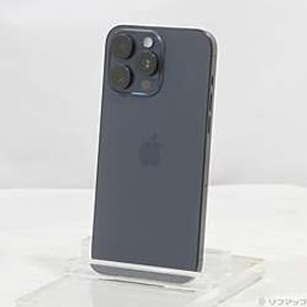 〔中古品〕 iPhone15 Pro Max 1TB ブルーチタニウム MU723J／A SIMフリー ［6.7インチ有機EL／Apple A17 Pro］〔中古品〕 iPhone15 Pro Max 1TB ブルーチタニウム MU723J／A SIMフリー ［6.7インチ有機EL／Apple A17 Pro］