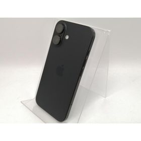 【中古】Apple 国内版 【SIMフリー】 iPhone 16 128GB ブラック MYDQ3J/A【高崎モントレー】保証期間１ヶ月【ランクB】